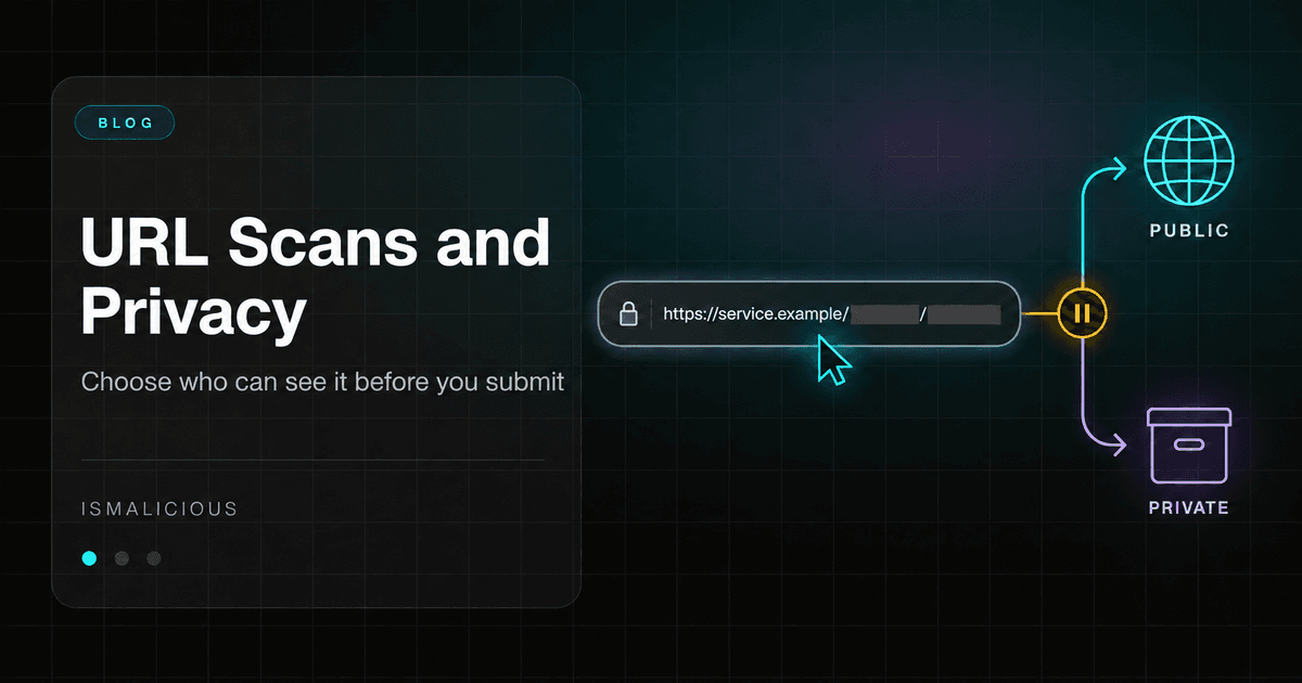 Cover Image for CTI Analyst OPSEC: Scan URLs Without Exposing Secrets