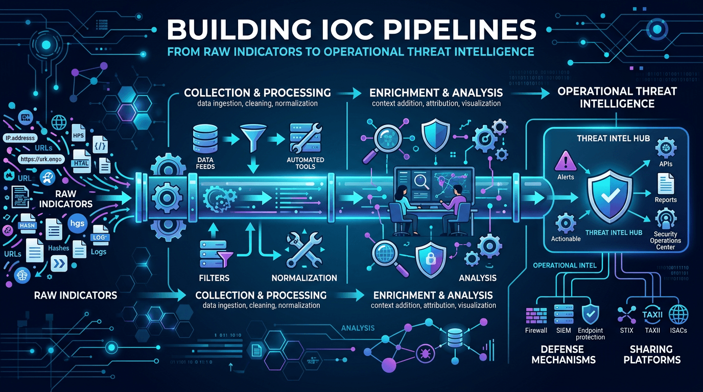 Cover Image for Building IOC Pipelines: From Raw Indicators to Operational Threat Intelligence in 2026