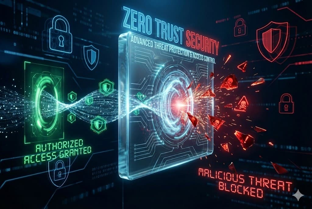 Enhancing Zero Trust with Malicious IP and Domain Reputation Analysis