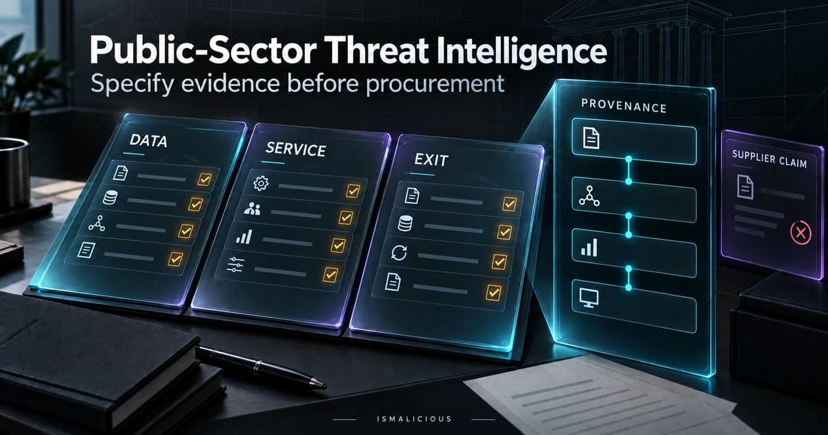 Government Threat Intelligence Procurement: A Practical Guide