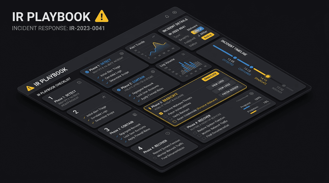 Incident Response Playbooks: Less PDF, More Rehearsal