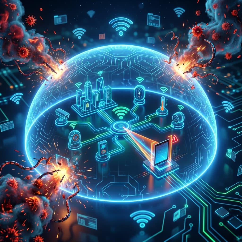 Cover Image for Menaces de sécurité IoT : protéger vos objets connectés contre les cyberattaques