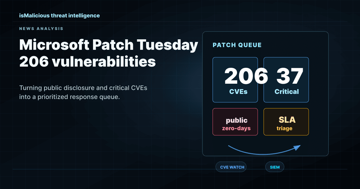 Microsoft June 2026 Patch Tuesday: Turning 206 Vulnerabilities Into A SOC Priority Queue