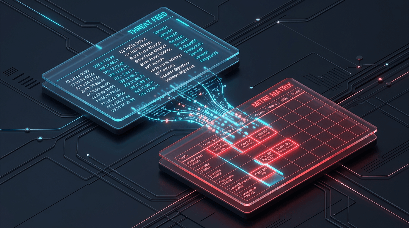 Integrating MITRE ATT&CK with Real-Time Threat Feeds
