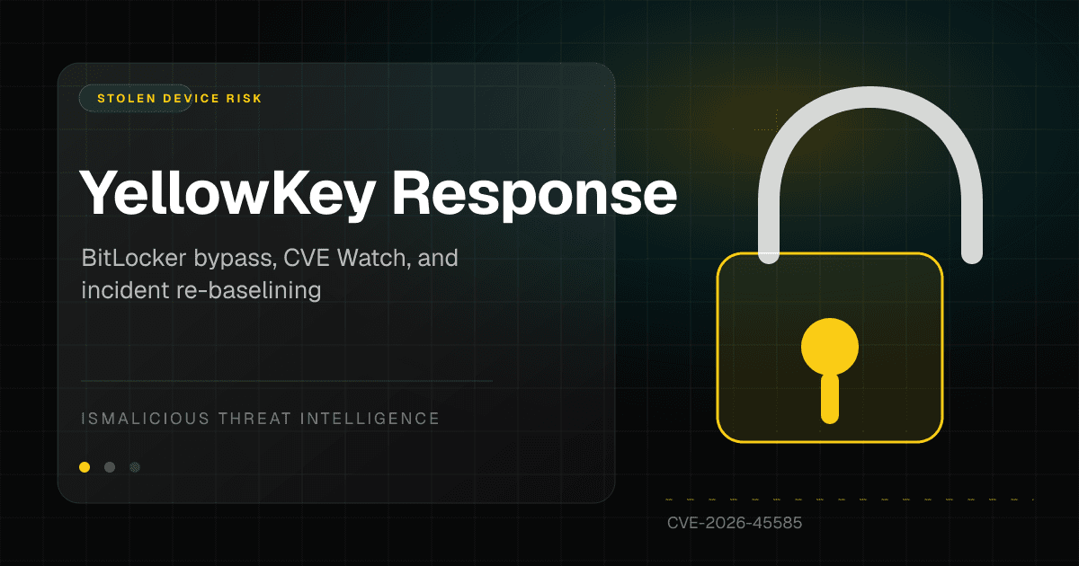 YellowKey and BitLocker Bypass: How Security Teams Should Re-Baseline Stolen-Device Risk