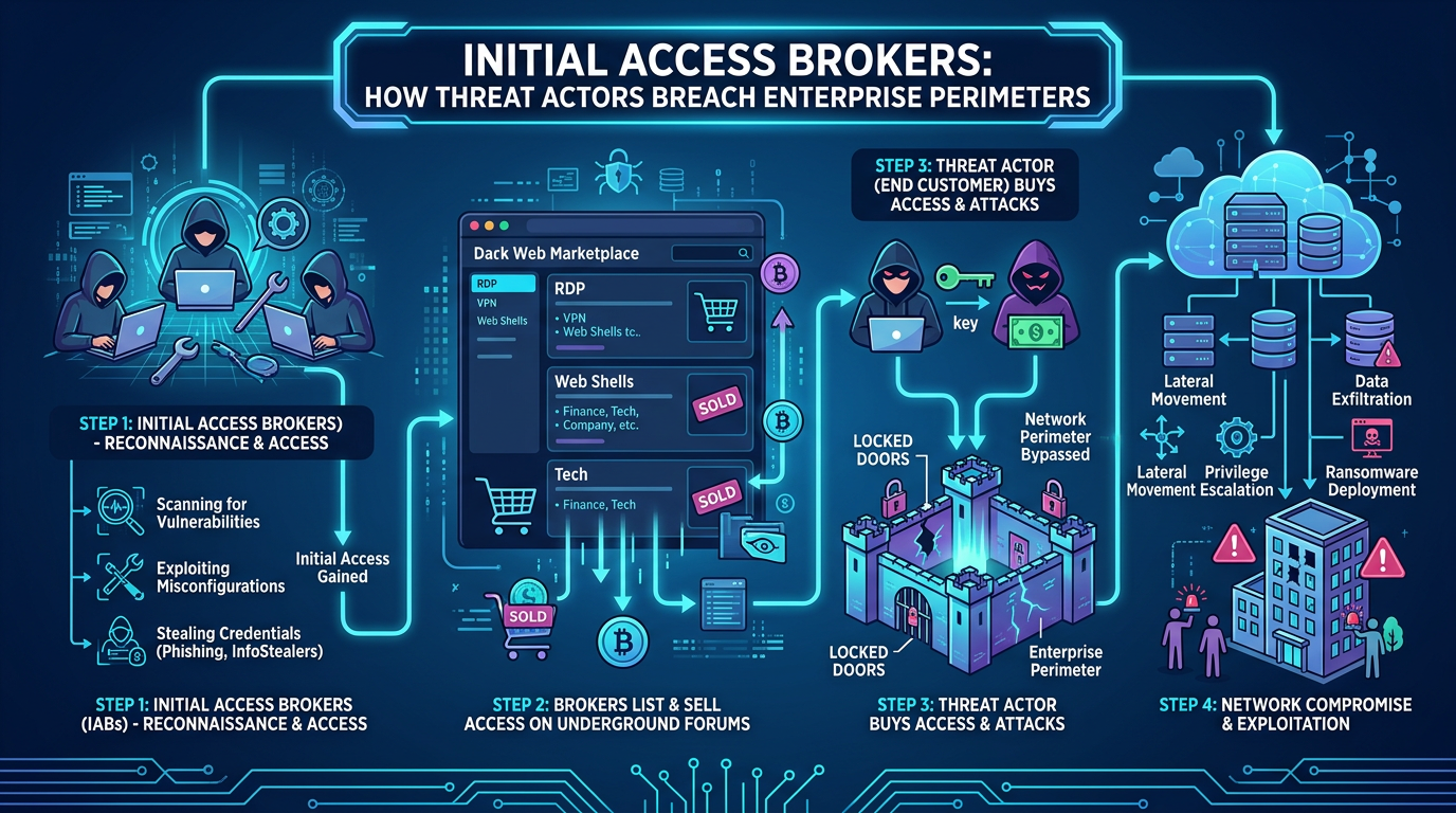 Initial Access Vs Initial Access Brokers: How Threat Actors Breach Enterprise Perimeters ...